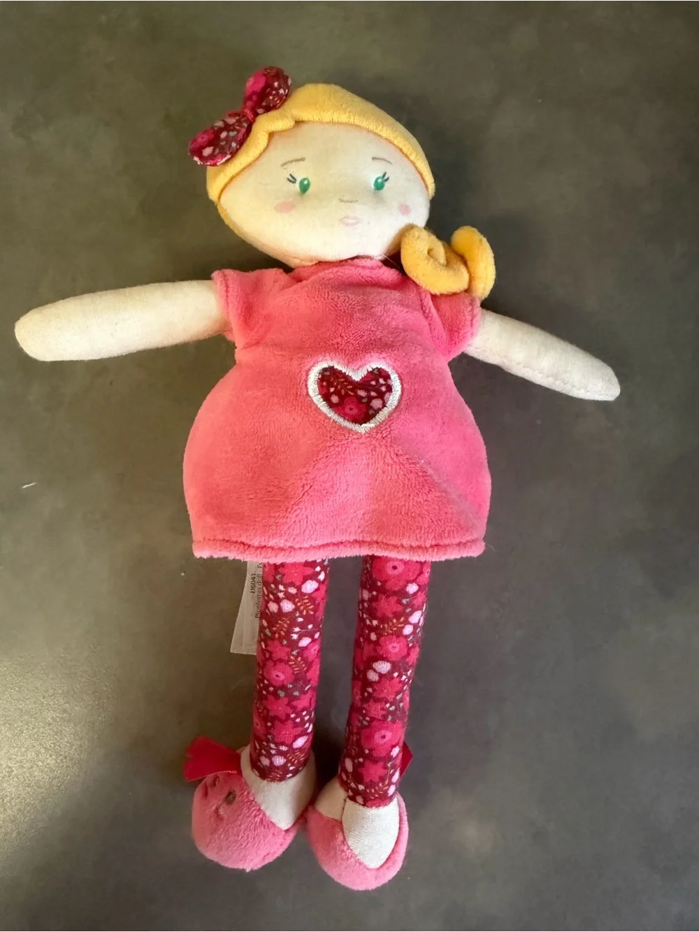 Jolijou Paris French Pink Pajama Party Doll Les Pipelettes Fushia Pyjama Party